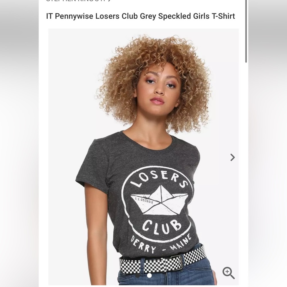 Losers Club Ss Georgie T Shirt Size Medium IT Movie Derry  Maine